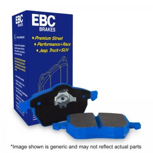 Maserati Quattroporte Brake Pads - Rear - EBC - Bluestuff - '04-'07