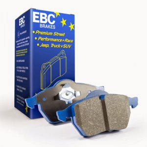 Maserati Quattroporte Brake Pads - Rear - EBC - Bluestuff - '04-'07