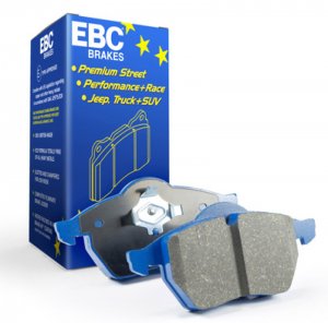 Maserati Ghibli Brake Pads - Front - EBC - Bluestuff 