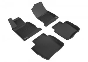 Maserati Gran Turismo Sport Floor Liners - Combo - ACE Kagu - Black