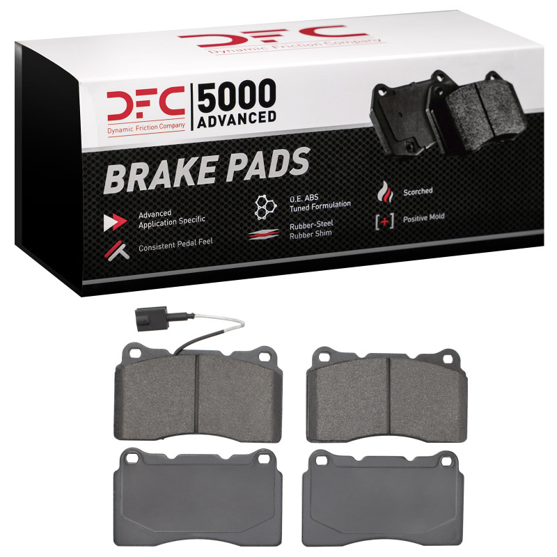 Maserati Ghibli Brake Pads - Front - DFC - 5000 Advanced Low Metallic - `14-`22 Maserati Ghibli Brake Pads - Front - DFC - 5000 Advanced Low Metallic - `14-`22