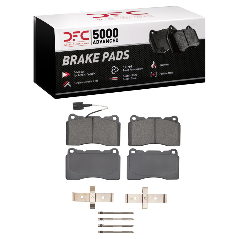Maserati Ghibli Brake Pads - Front - DFC - 5000 Advanced Low Metallic - `14-`22 Maserati Ghibli Brake Pads - Front - DFC - 5000 Advanced Low Metallic - `14-`22