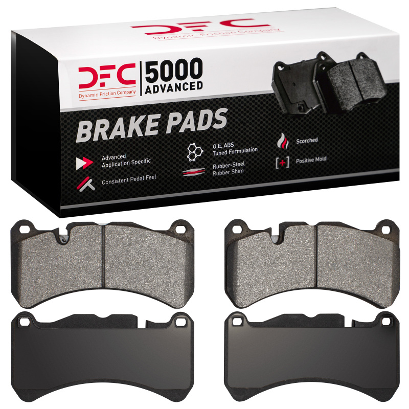 Maserati GranTurismo Brake Pads - Front - DFC - 5000 Advanced Low Metallic - `05-`19 Maserati GranTurismo Brake Pads - Front - DFC - 5000 Advanced Low Metallic - `05-`19
