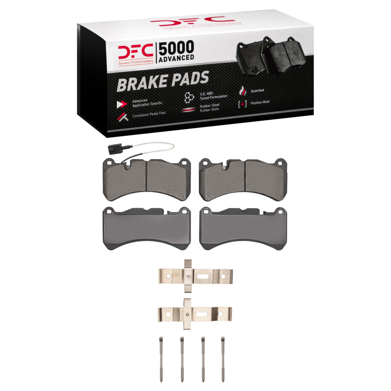 Maserati Ghibli Brake Pads - Front - DFC - 5000 Advanced Low Metallic - `14-`24 Maserati Ghibli Brake Pads - Front - DFC - 5000 Advanced Low Metallic - `14-`24