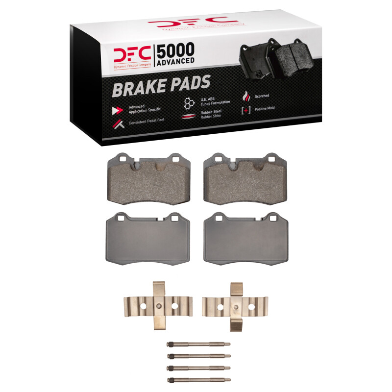 Maserati Quattroporte Brake Pads - Rear - DFC - 5000 Advanced Low Metallic - `07-`19 Maserati Quattroporte Brake Pads - Rear - DFC - 5000 Advanced Low Metallic - `07-`19