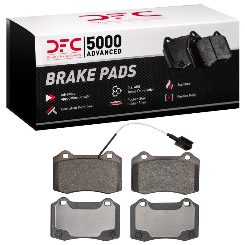 Maserati Quattroporte Brake Pads - Rear - DFC - 5000 Advanced Low Metallic - `14-`22 Maserati Quattroporte Brake Pads - Rear - DFC - 5000 Advanced Low Metallic - `14-`22