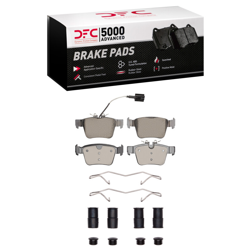 Maserati Ghibli Brake Pads - Rear - DFC - 5000 Advanced Ceramic - `17-`24 Maserati Ghibli Brake Pads - Rear - DFC - 5000 Advanced Ceramic - `17-`24