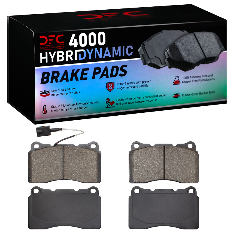 Maserati Ghibli Brake Pads - Front - DFC - 4000 HybriDynamic - `14-`22