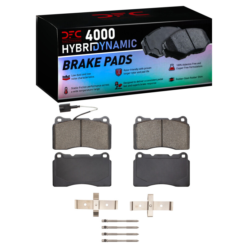 Maserati Ghibli Brake Pads - Front - DFC - 4000 HybriDynamic - `14-`22 Maserati Ghibli Brake Pads - Front - DFC - 4000 HybriDynamic - `14-`22