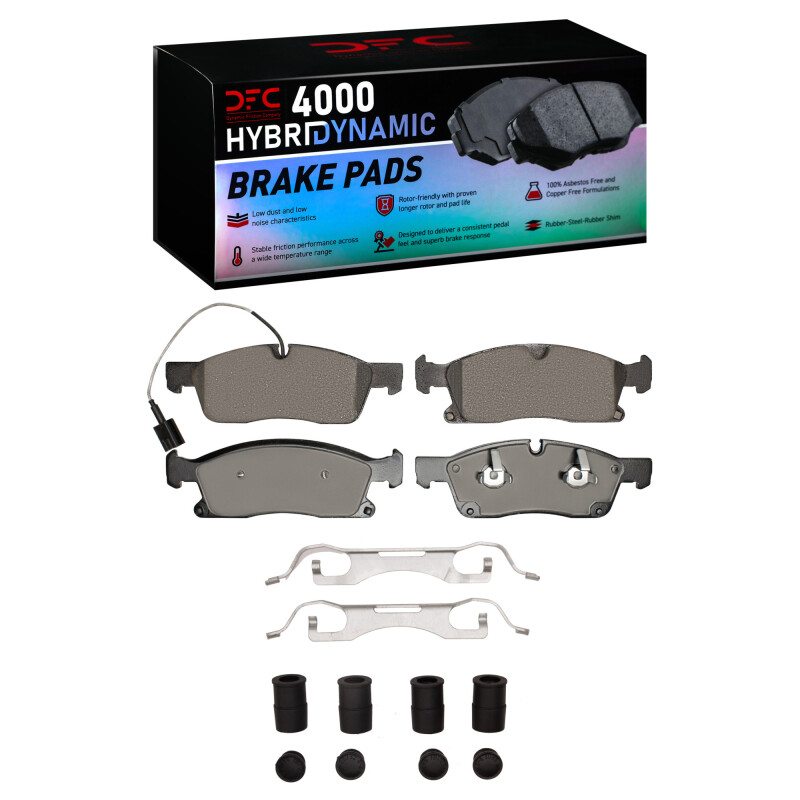 Maserati Levante Brake Pads - Front - DFC - 4000 HybriDynamic - `17-`23 Maserati Levante Brake Pads - Front - DFC - 4000 HybriDynamic - `17-`23