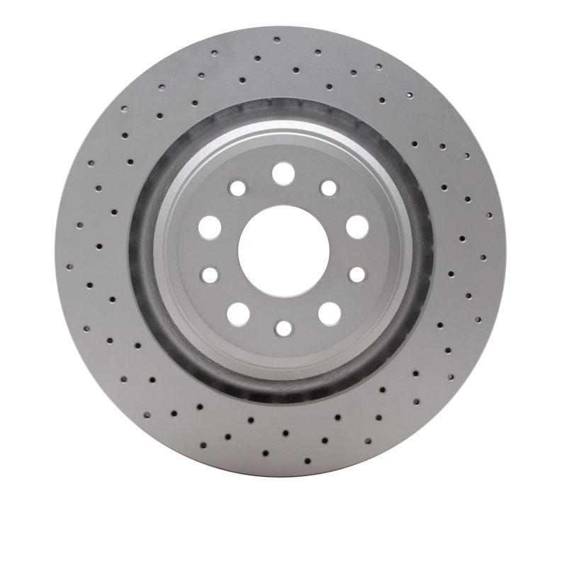 Maserati Quattroporte Brake Rotor (1) - Rear - DFC - GeoSPEC Coated Drilled - `14-`22 Maserati Quattroporte Brake Rotor (1) - Rear - DFC - GeoSPEC Coated Drilled - `14-`22