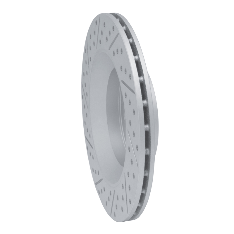 Maserati Ghibli Brake Rotor (1) - Rear Right - DFC - Drilled & Slotted Geoperformance - `17-`24