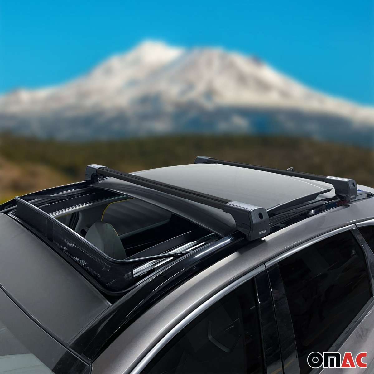 Levente Rack Maserati Levante Roof Racks - Omac USA - Elegance V2 - Black - '17-'23 ...