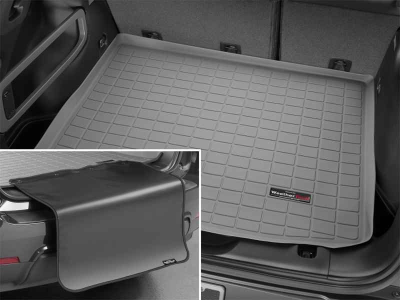 Maserati Grecale Cargo Liner w/ Bumper Protector - WeatherTech - Grey - `23-`25