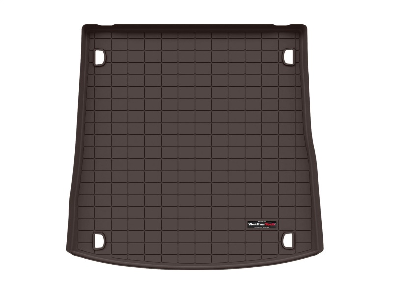 Maserati Grecale Cargo Liners - WeatherTech - Raised Lip, Textured Finish - Cocoa - `23-`25