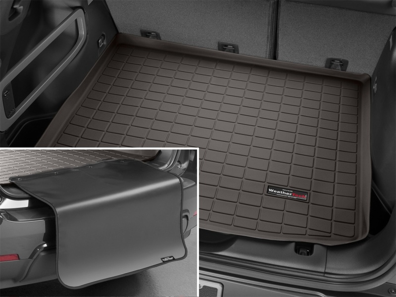Maserati Grecale Cargo Liner w/ Bumper Protector - WeatherTech - Cocoa - `23-`25