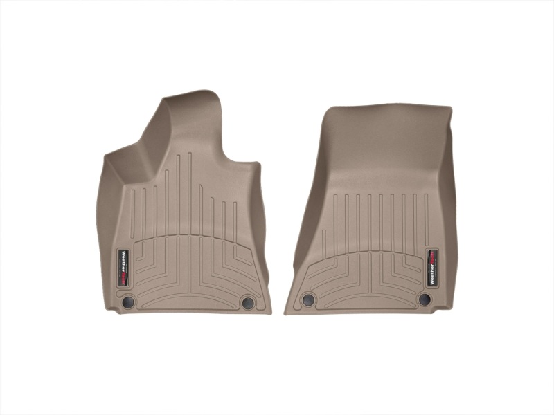 Maserati Quattroporte FloorLiner - Front - WeatherTech - DigitalFit - Black - `14-`15