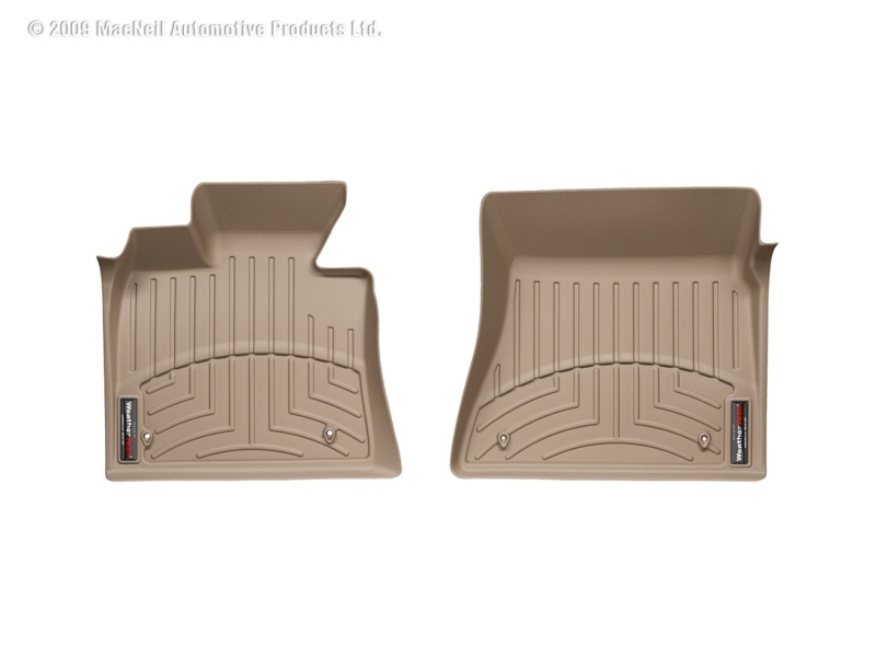 Maserati Quattroporte FloorLiner - Front - WeatherTech - DigitalFit - Black - `14-`15