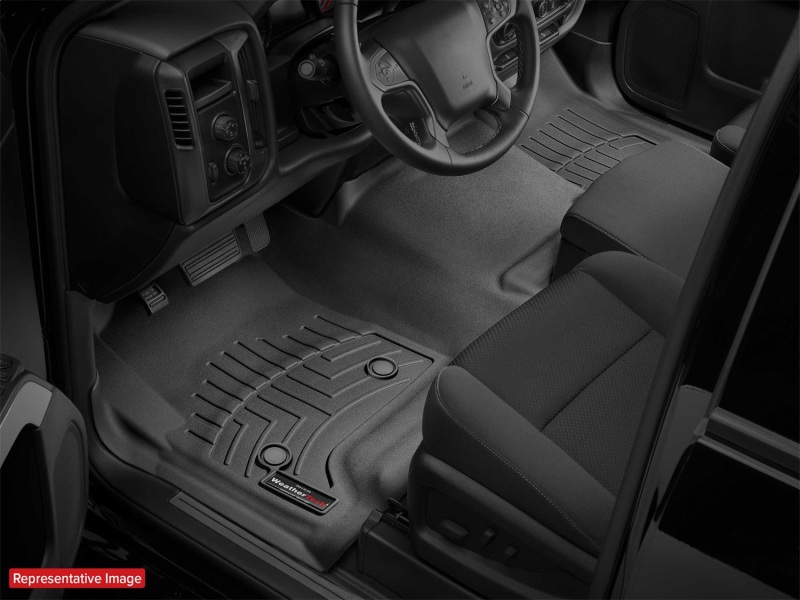 Maserati Quattroporte FloorLiner - Rear - WeatherTech - DigitalFit - Tan - `14-`27