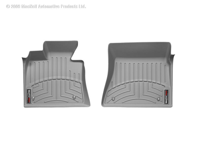 Maserati Quattroporte FloorLiner - Front - WeatherTech - DigitalFit - Grey - `14-`15