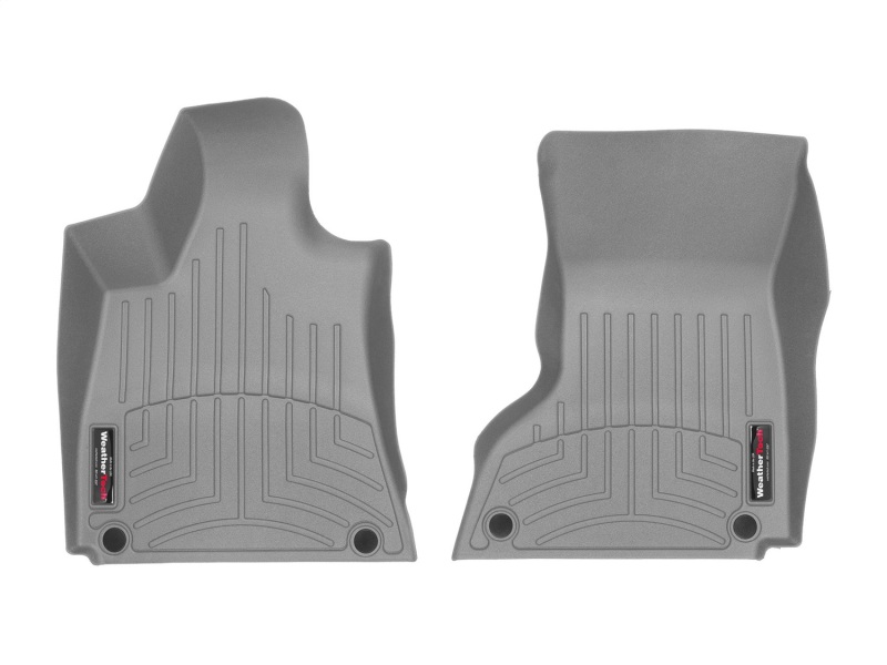Maserati Quatroporte FloorLiner - Front - WeatherTech - DigitalFit - Grey - `14-`27