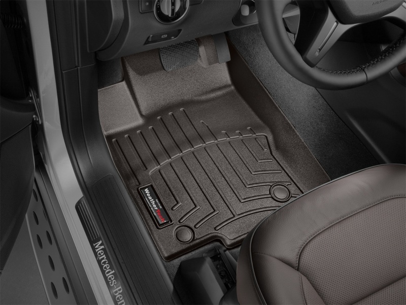 Maserati Grecale Floor Liner - Front - WeatherTech - FloorLiner™ DigitalFit® - Cocoa - `23-`25