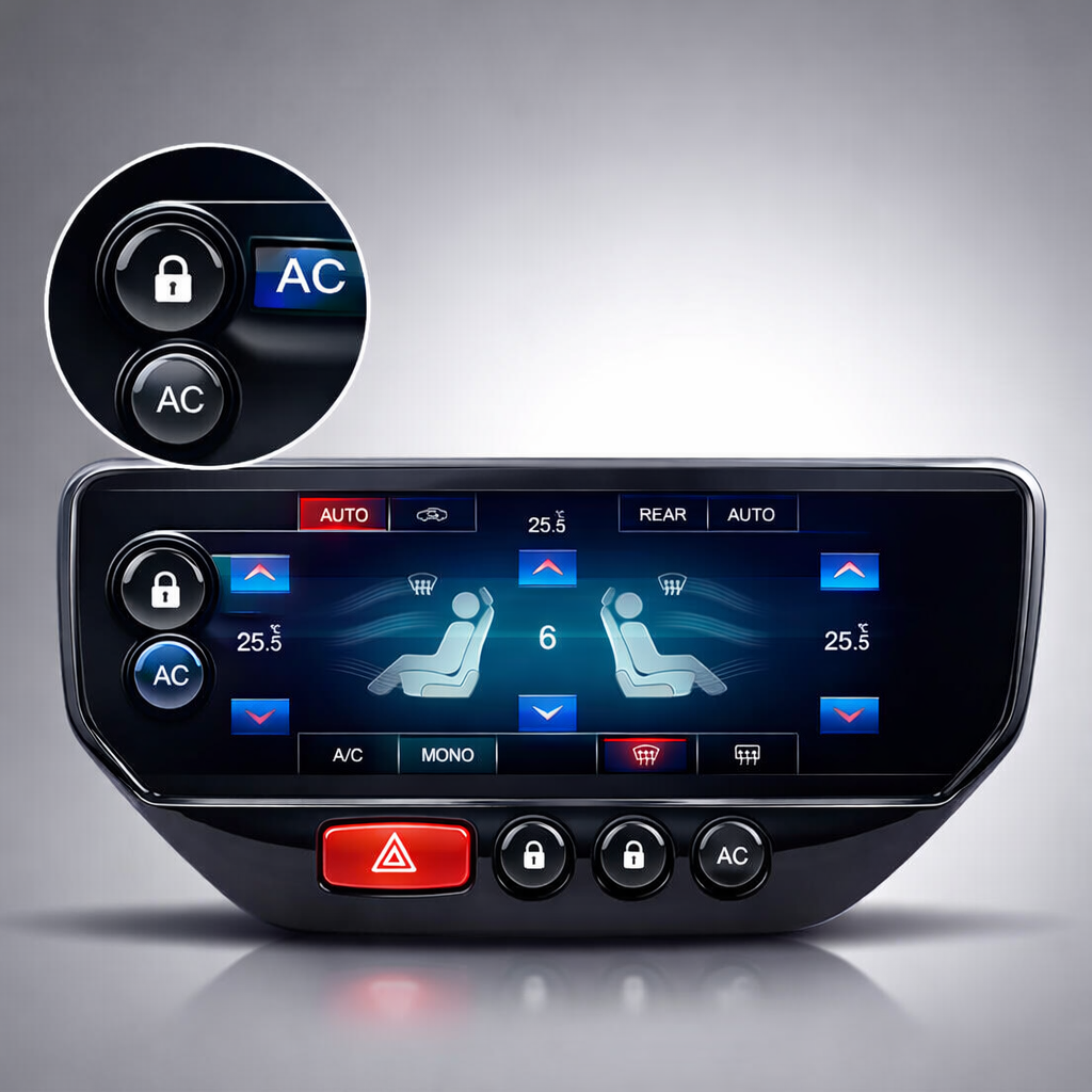 Maserati GranTurismo Climate Control - Digital Touchscreen Upgrade