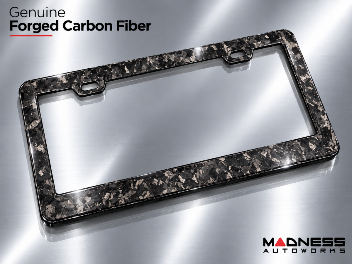License Plate Frame - 100% Forged Carbon Fiber License Plate Frame - 100% Forged Carbon Fiber