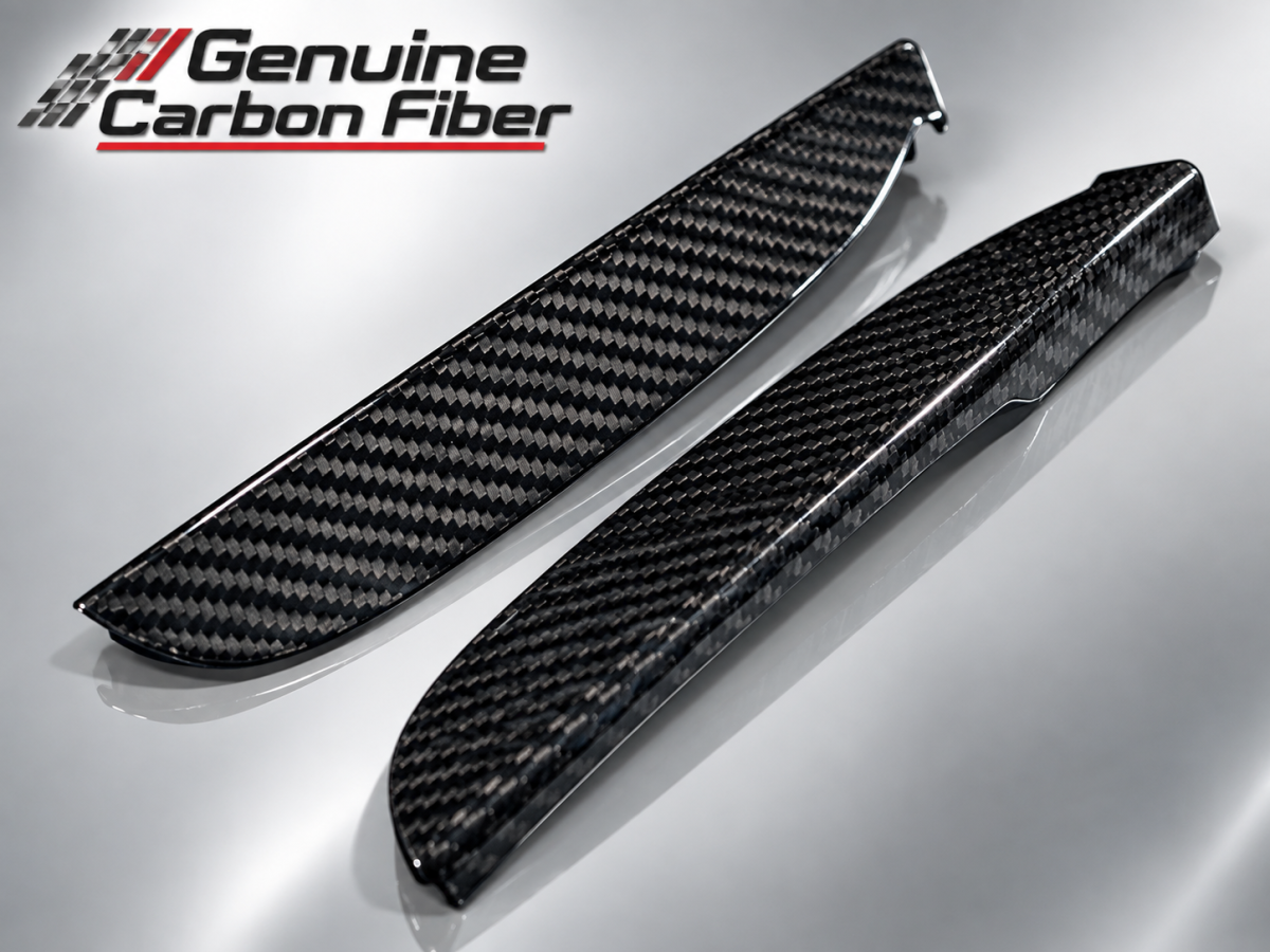 Maserati Ghibli Exterior Trim - Carbon Fiber - C Pillar Trim Cover Kit - Feroce Carbon Maserati Ghibli Exterior Trim - Carbon Fiber - C Pillar Trim Cover Kit - Feroce Carbon