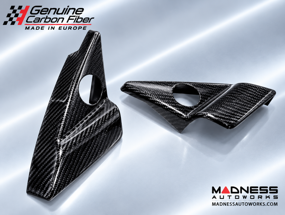 Maserati GranTurismo Interior Trim - Carbon Fiber - Tweeter Triangles Frame Cover Trim Kit Maserati GranTurismo Interior Trim - Carbon Fiber - Tweeter Triangles Frame Cover Trim Kit