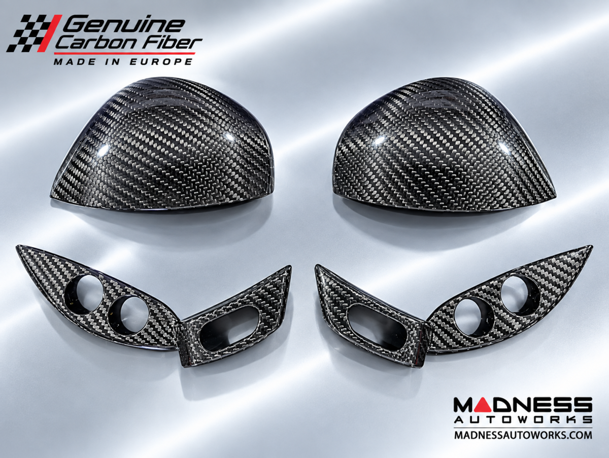 Maserati GranTurismo Interior Trim - Carbon Fiber - Steering Wheel Switch Button Trim - Quattroporte