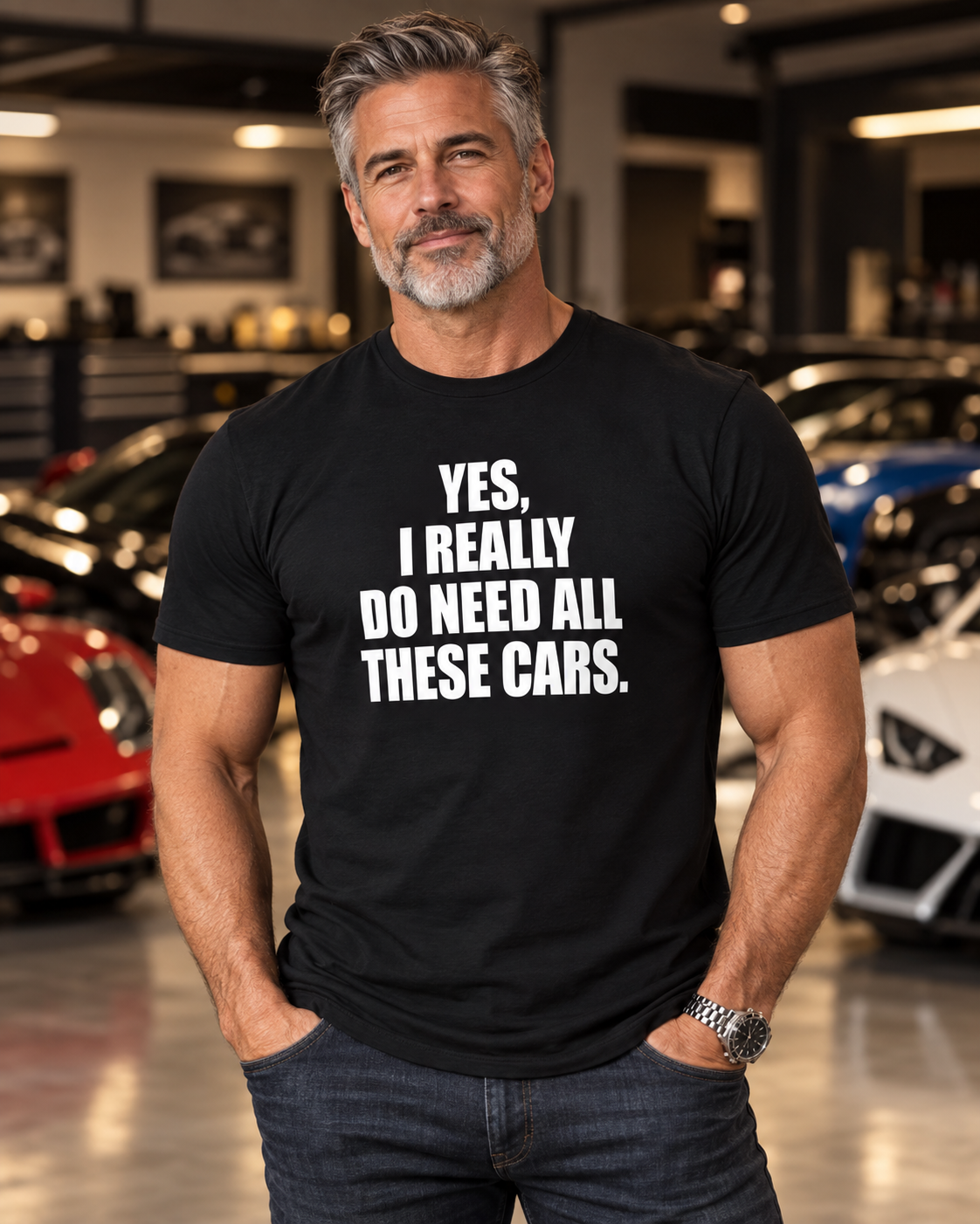 MADNESS Autoworks T-Shirt - YES, I REALLY DO NEED ALL THESE CARS.
