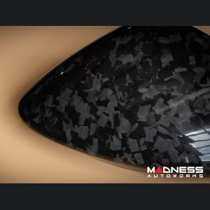 Maserati Grecale Mirror Covers - Carbon Fiber - Caps - Feroce Carbon - Forged Carbon