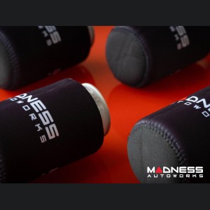 Koozies - Set of 4 - Black Neoprene w/ MADNESS Logo
