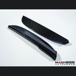 Maserati Ghibli Exterior Trim - Carbon Fiber - C Pillar Trim Cover Kit - Feroce Carbon