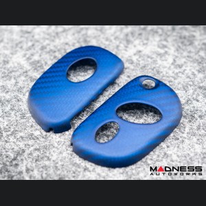 Maserati Granturismo Key Cover - Carbon Fiber (2005 - 2017) - Matte Blue