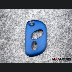 Maserati Granturismo Key Fob Cover - Carbon Fiber (2005 - 2017) - Matte Blue