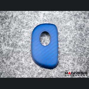 Maserati Granturismo Key Fob Cover - Carbon Fiber (2005 - 2017) - Matte Blue