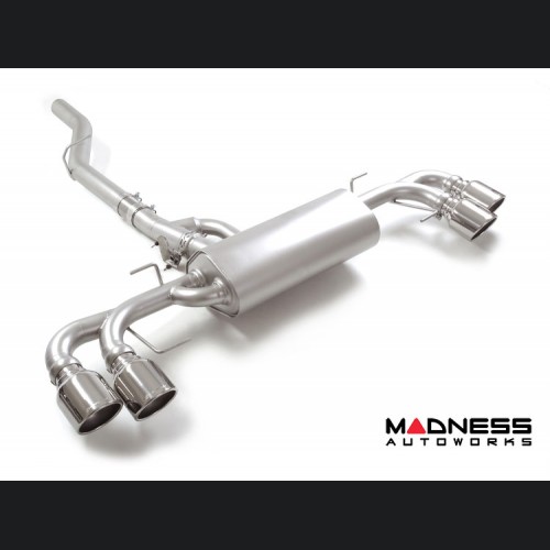 Maserati Grecale Performance Exhaust - 2.0L Modena - Ragazzon - Evo Line - Axle Back w/ Electronic Operated Valve - Dual Exit/ Quad Stainless Steel Tips