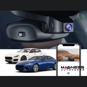 Maserati Quattroporte Integrated Dash Camera System - Front Camera - models w/ Sunroof