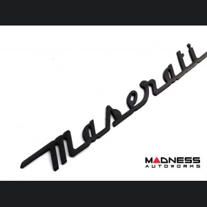 Maserati Custom Emblem - Maserati - Gloss Black Finish