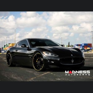 Maserati GranTurismo Custom Wheels - VPS-305T by Vossen -  Black / Yellow