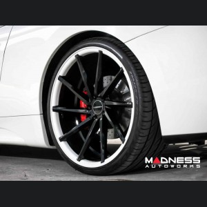 Maserati GranTurismo Custom Wheels - VPS-305T by Vossen -  Black / White