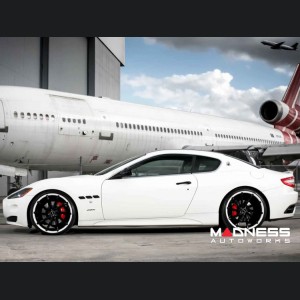 Maserati GranTurismo Custom Wheels - VPS-305T by Vossen -  Black / White