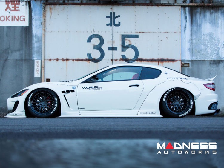 Maserati GranTurismo Custom Wheels - VWS-2 by Vossen - Matte Gunmetal / Matte Black Barrel
