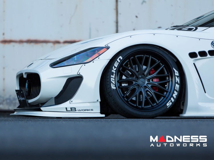 Maserati GranTurismo Custom Wheels - VWS-2 by Vossen - Matte Gunmetal / Matte Black Barrel