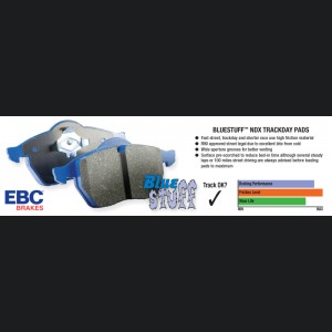 Maserati Spyder Brake Pads - Front - EBC - Bluestuff - '02-'07