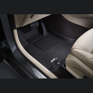 Maserati Levante Floor Liners - All Weather - ACE Kagu - Front - Black - 2017-2018