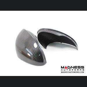 Maserati Grecale Mirror Covers - Carbon Fiber - Full Replacements