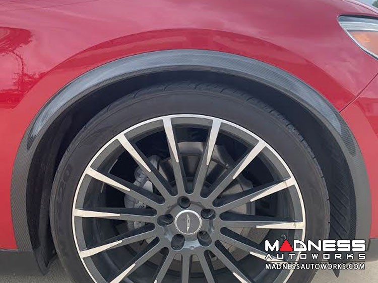 Maserati Grecale Fender Trim - Carbon Fiber - Feroce Carbon